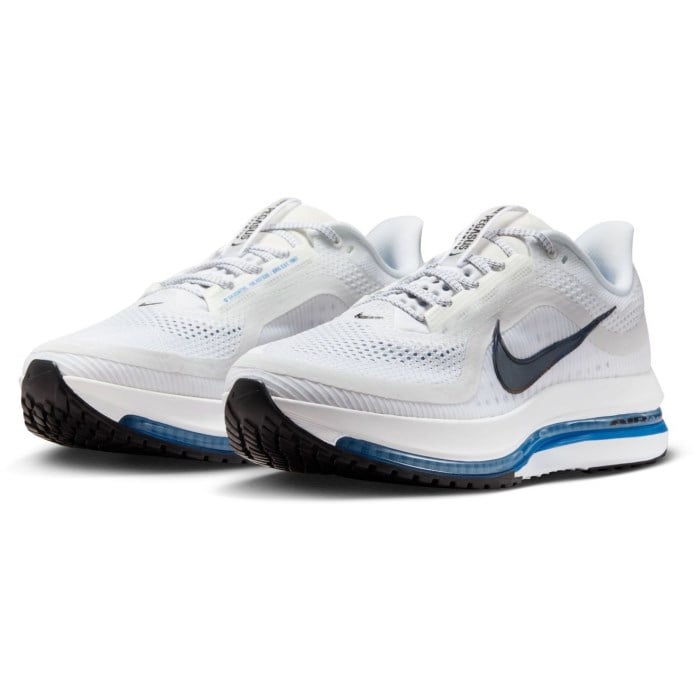 Nike Pegasus Premium - Mens Running Shoes - White/Black/Photo Blue/Platinum