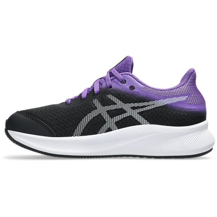 Asics Patriot 13 GS - Kids Running Shoes - Black/Blue Fade