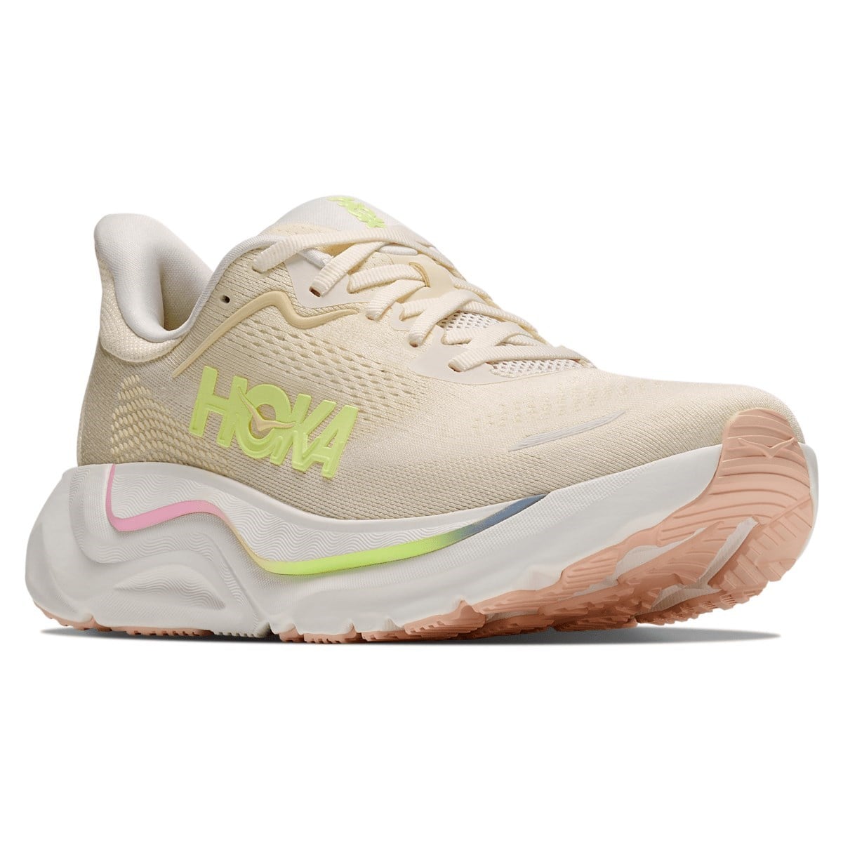 Hoka Arahi 9 - Womens Running Shoes - Vintage Yellow/Alabaster - image 2