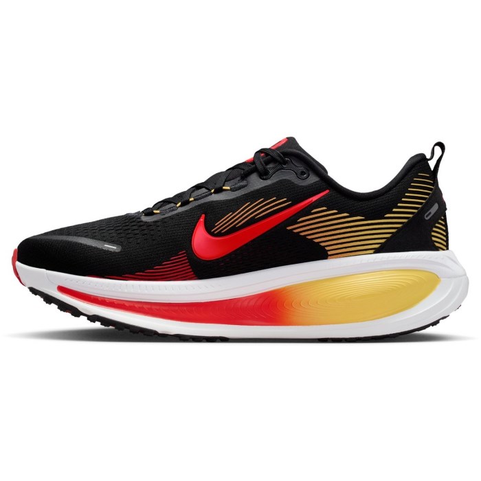 Nike Vomero 18 - Mens Running Shoes - Black/Bright Crimson/Light Crimson