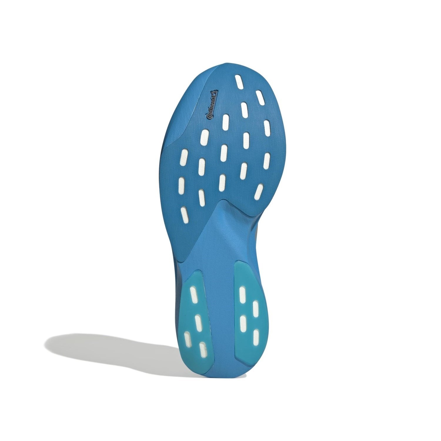 adidas Adizero Evo SL Woven - Mens Running Shoes - Solar Blue/Silver Metallic/Lucid Red