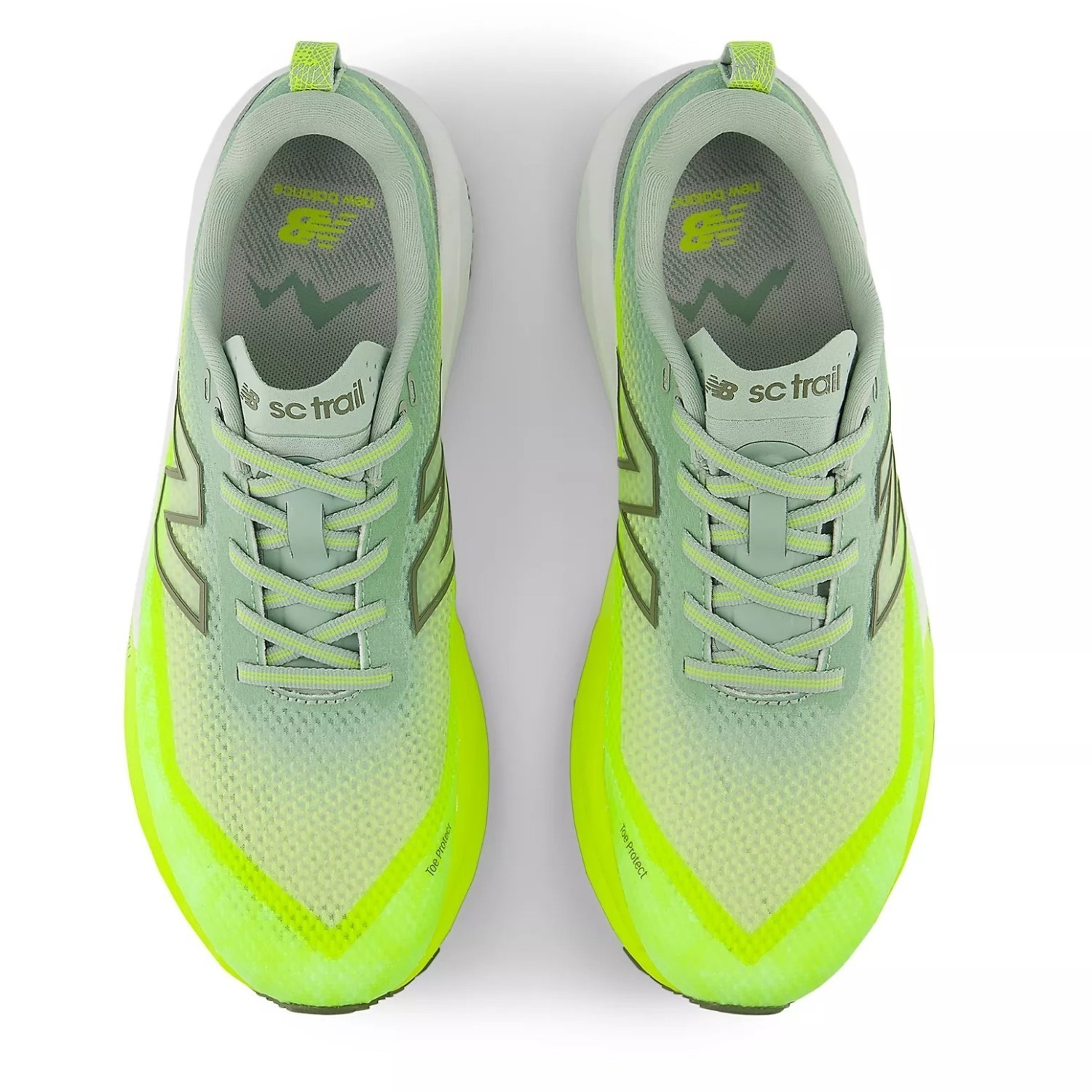 New Balance FuelCell SuperComp Trail v2 - Mens Trail Running Shoes - Alkaline Green/Dark Olivine