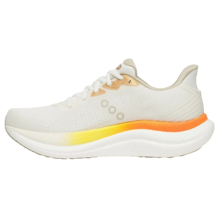 Saucony Triumph 23 - Mens Running Shoes - Ivory/Fire