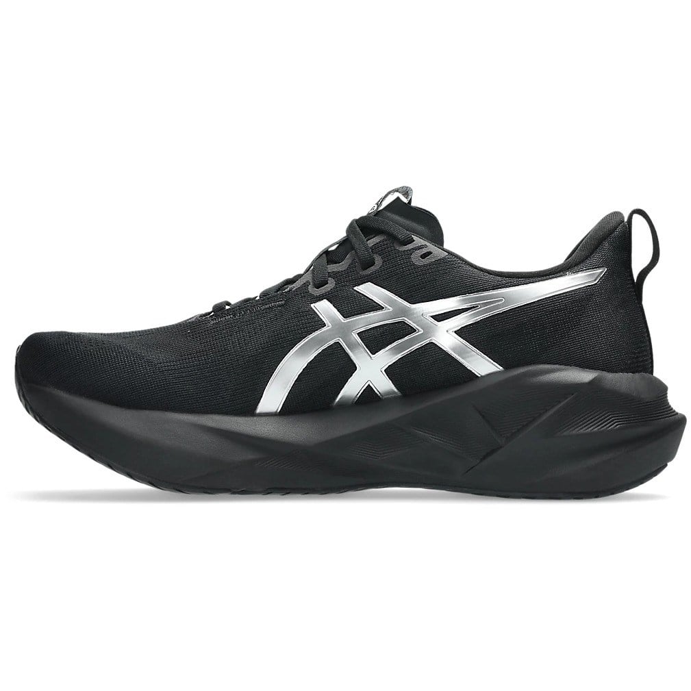 Asics Novablast 5 Platinum - Mens Running Shoes - Platinum/Black - image 3