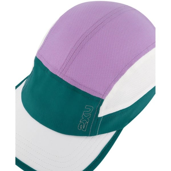 2XU Light Speed Cap - Slate Green/Grape Fizz
