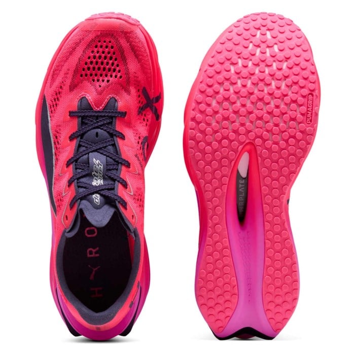 Puma Deviate Nitro Elite 4 Hyrox - Womens Running Shoes - Pure Pink/Electric Orchid/Deep Plum