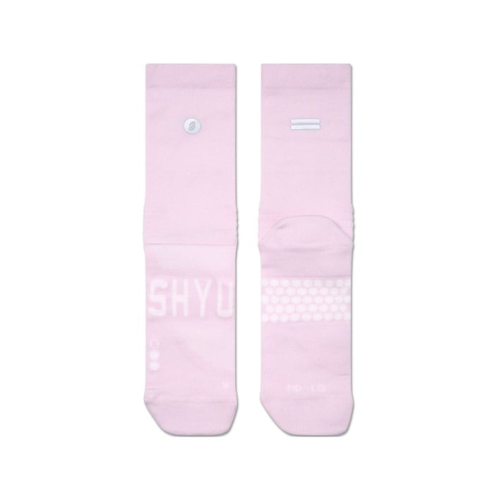 SHYU Crew Racing Socks - Petal/Petal/Petal