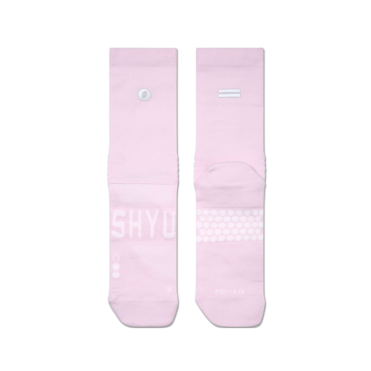 SHYU Crew Racing Socks - Petal/Petal/Petal