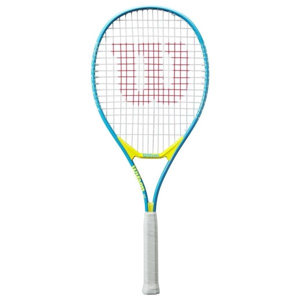 Wilson Ultra Power 25 Junior Kids Tennis Racquet - Blue/Yellow | RunDNA