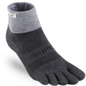 Injinji Trail Midweight Mini-Crew Performance Toe Socks