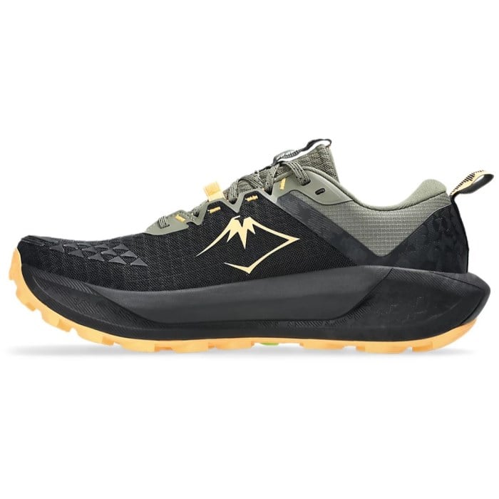 Asics Gel Trabuco 13 - Mens Trail Running Shoes - Black/Cream