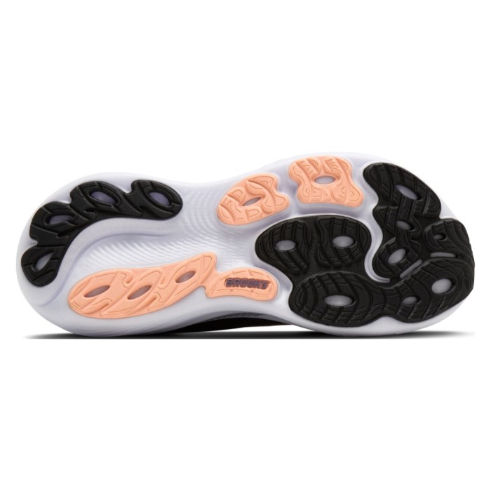 Brooks Adrenaline GTS 25 - Womens Running Shoes - Black/Peach/Mullied Grape - image 4