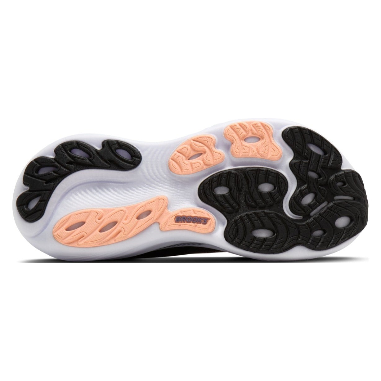 Brooks Adrenaline GTS 25 - Womens Running Shoes - Black/Peach/Mullied Grape - image 4