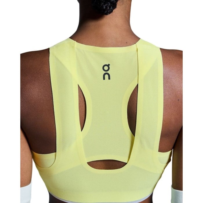On Running Womens Race Crop Top - Limelight