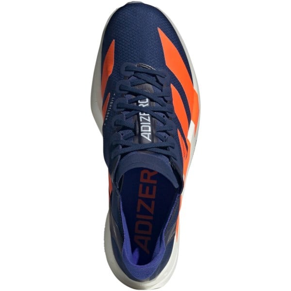 adidas Adizero Adios Pro 4 - Mens Racing Shoes - Dark Blue/Impact Orange/Lucid Blue
