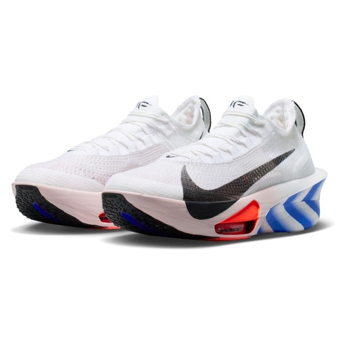 Nike Alphafly 3 CM - Unisex Road Racing Shoes - White/Black/Platinum Violet/Silt Red - image 6