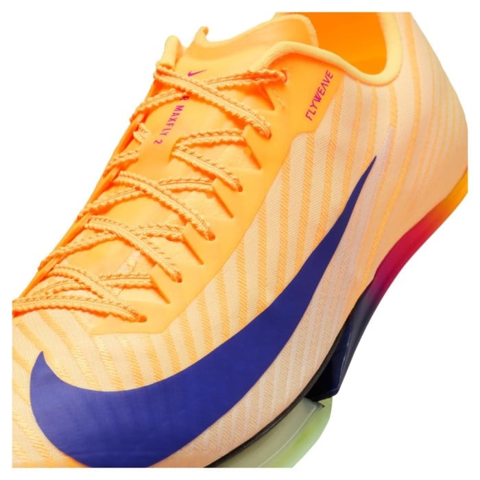 Nike Air Zoom Maxfly 2 - Unisex Track Sprint Spikes - Citron Pulse/Indigo Burst/Volt Ice