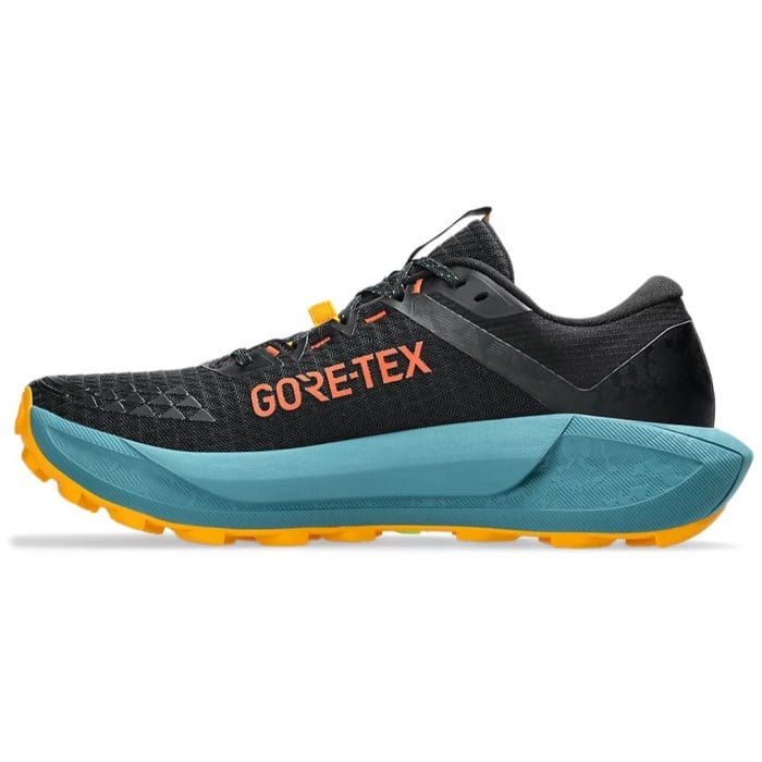 Asics Trabuco 13 GTX - Mens Trail Running Shoes - Black/Atlantis Blue