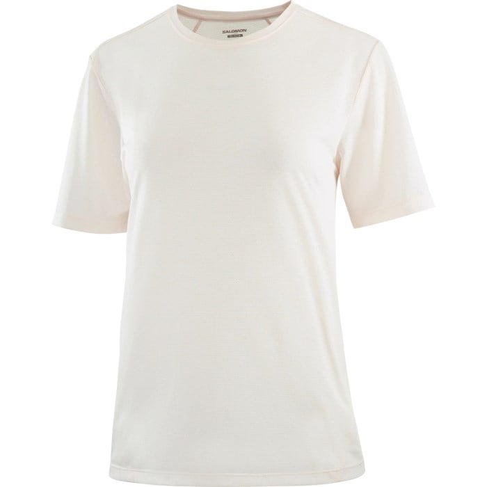 Salomon Shakeout Core Womens T-Shirt - Whisper White