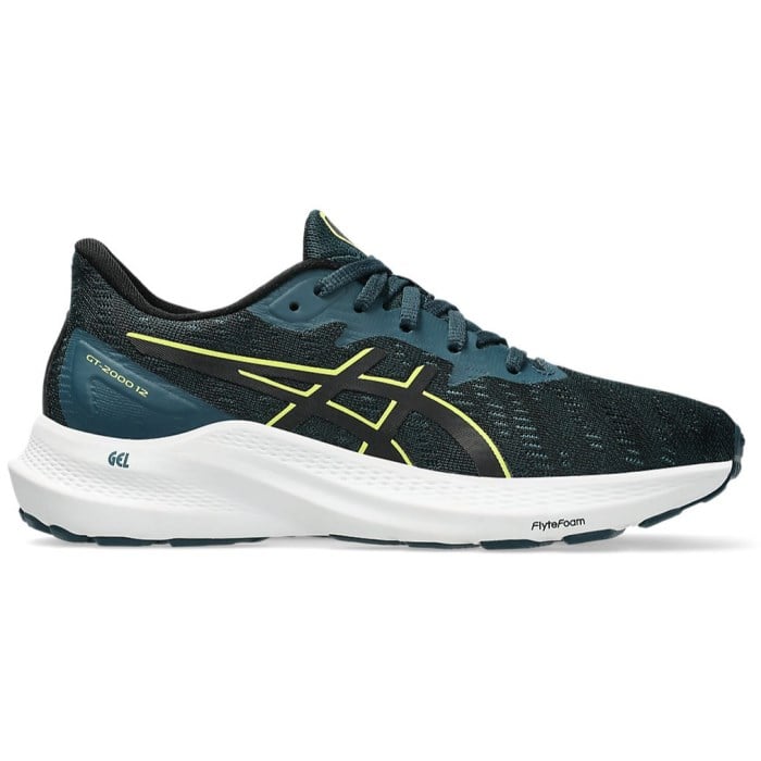 Asics GT-2000 12 GS - Kids Running Shoes - Tranquil Teal/Citron