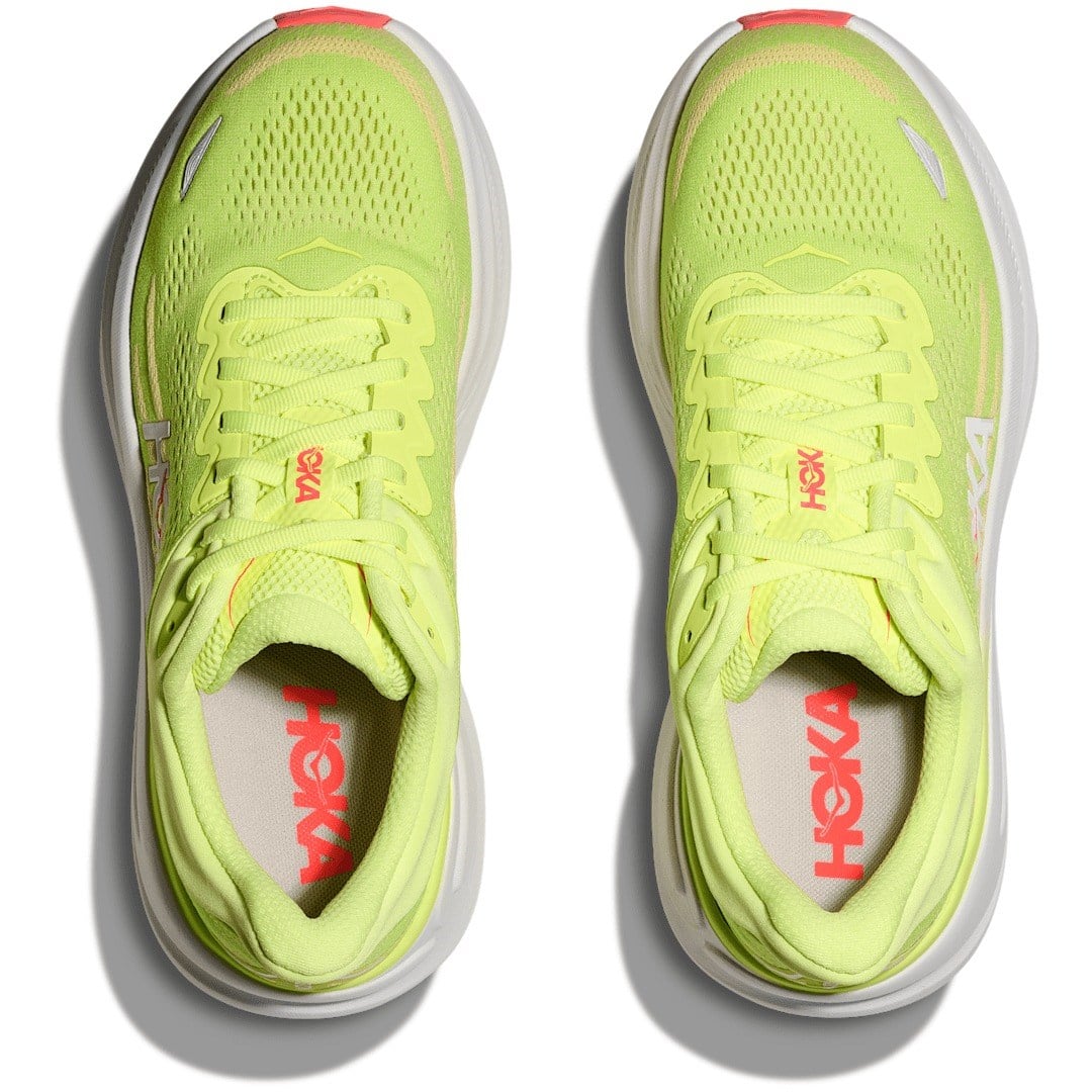 Hoka Bondi 9 - Womens Running Shoes - Neon Yuzu/Sunlight