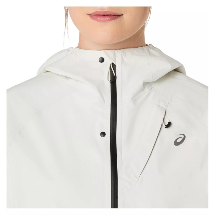 Asics MetaRun Legend Womens Running Jacket - Performance Black/Cream