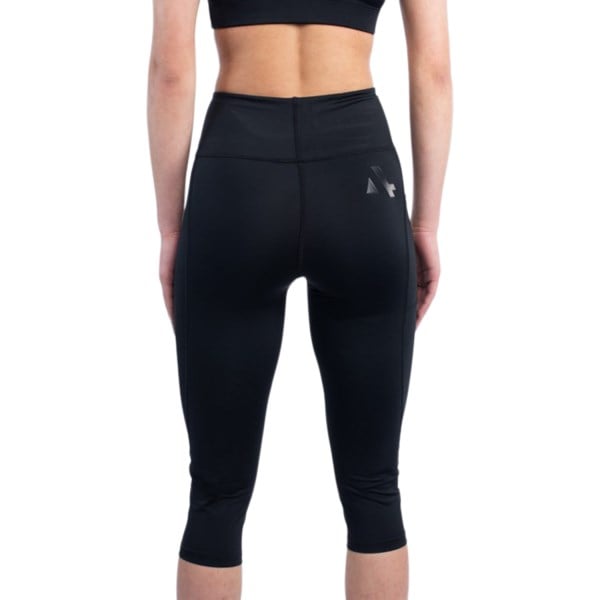 Sub4 Compression Womens 3/4 Training Tights - Black