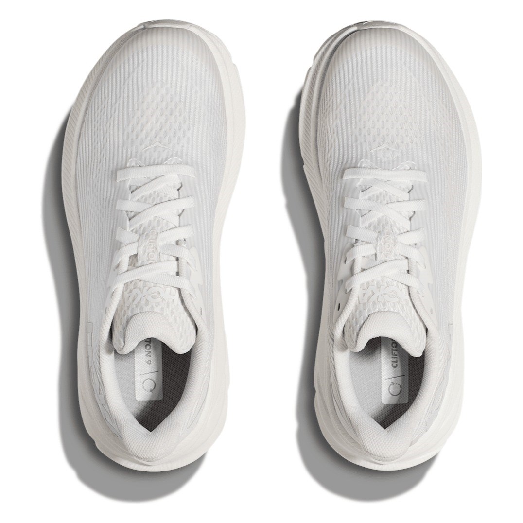 Hoka Clifton 9 - Kids Running Shoes - Whte/Frost - image 6