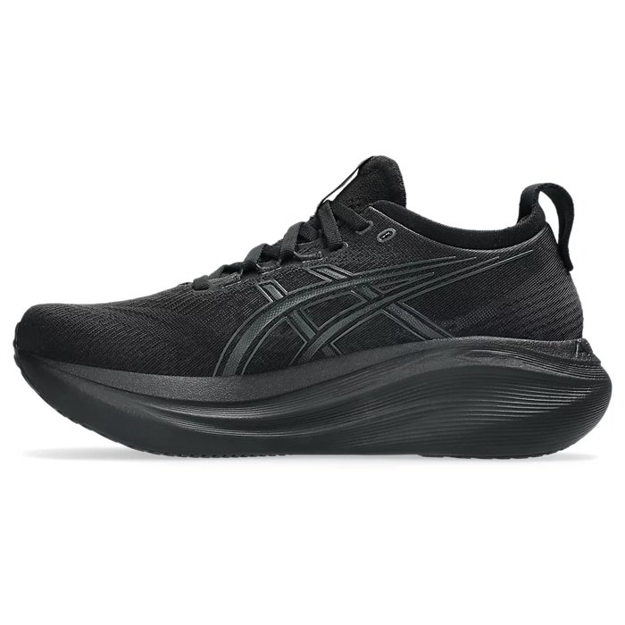 Asics Gel Nimbus 27 - Womens Running Shoes - Black/Graphite Grey