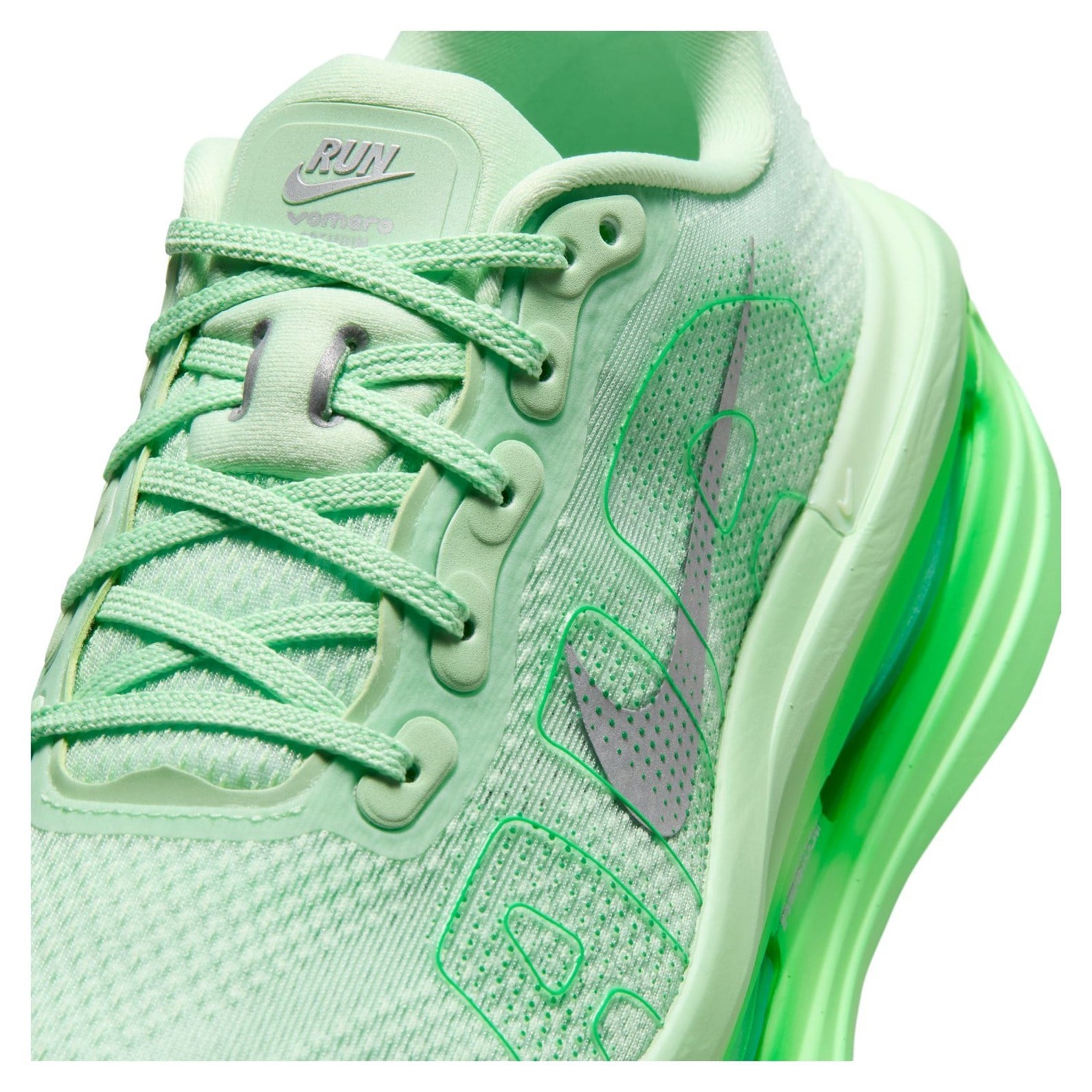 Nike Vomero Premium - Womens Running Shoes - Cucumber/Calm/Metallic Silver - image 8