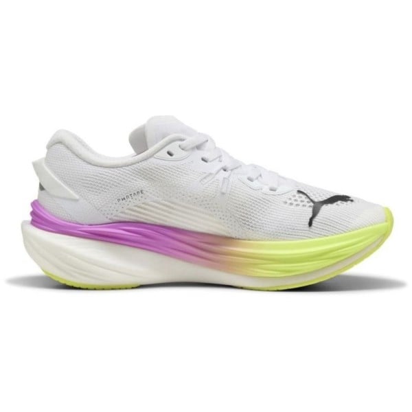Puma Deviate Nitro 3 - Mens Running Shoes - White/Yellow/Alert
