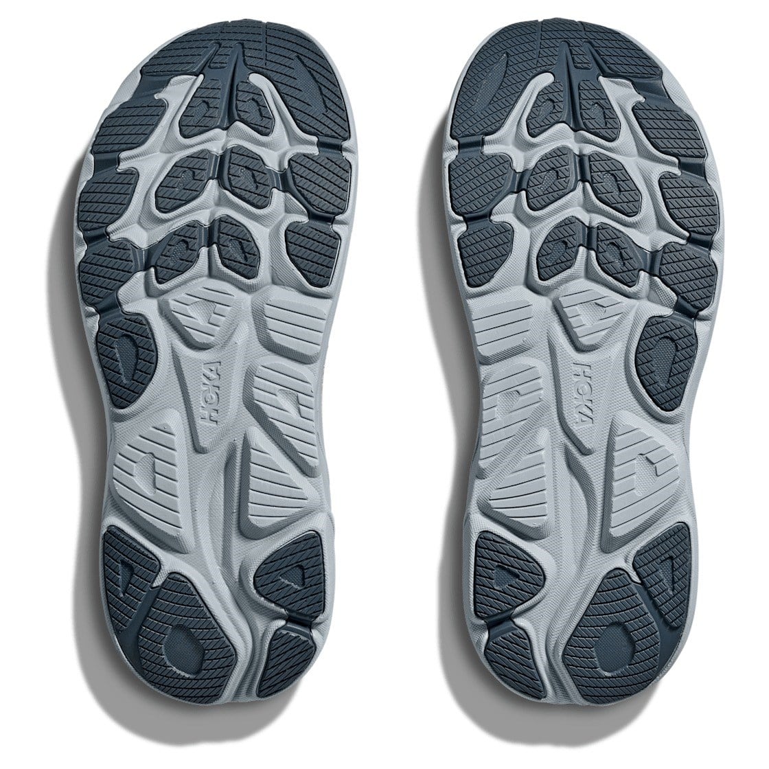 Hoka Clifton 10 - Womens Running Shoes - Grout/Mineral Blue