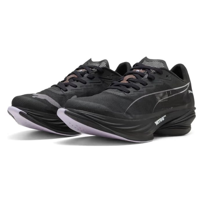 Puma Fast-R 3 Nitro Elite - Womens Racing Shoes - Black/Light Lavender - image 2