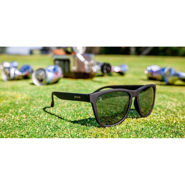 Goodr The OG Polarised Sports Sunglasses - Back 9 Blackout
