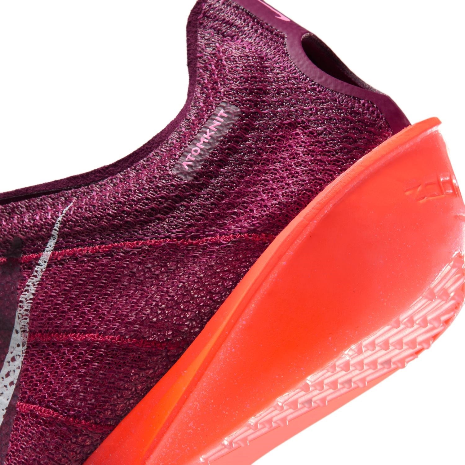 Nike Victory 2 - Unisex Mid Distance Track Spikes - Bordeaux/White/Bright Crimson - image 8