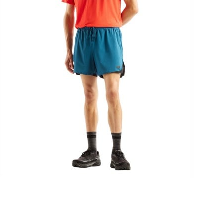New Balance RC Essential 5 Inch Mens Shorts - Storm/Sea