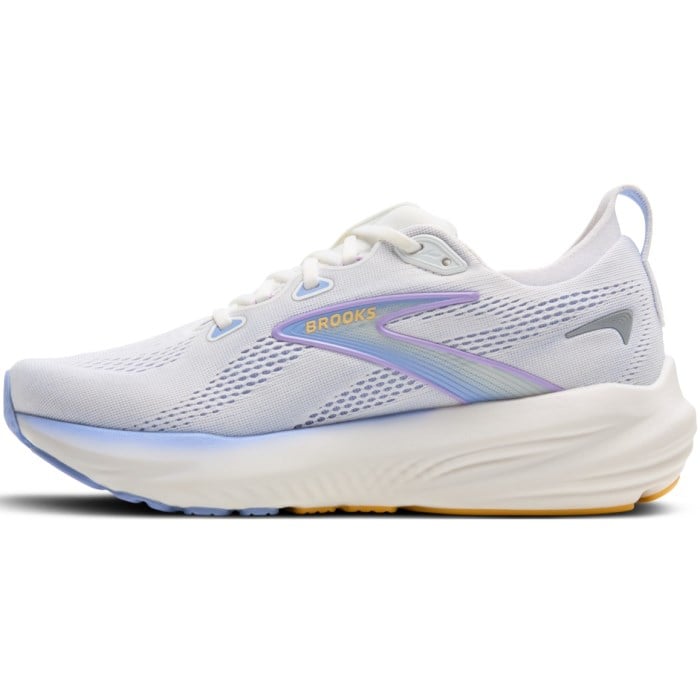 Brooks Glycerin 22 - Womens Running Shoes - White/Blue Heron/Apricot