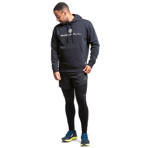Ronhill Life PB Mens Hoodie - Black/Limestone
