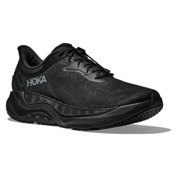 Hoka Arahi SR - Mens Walking Shoes - Black/Black - image 6