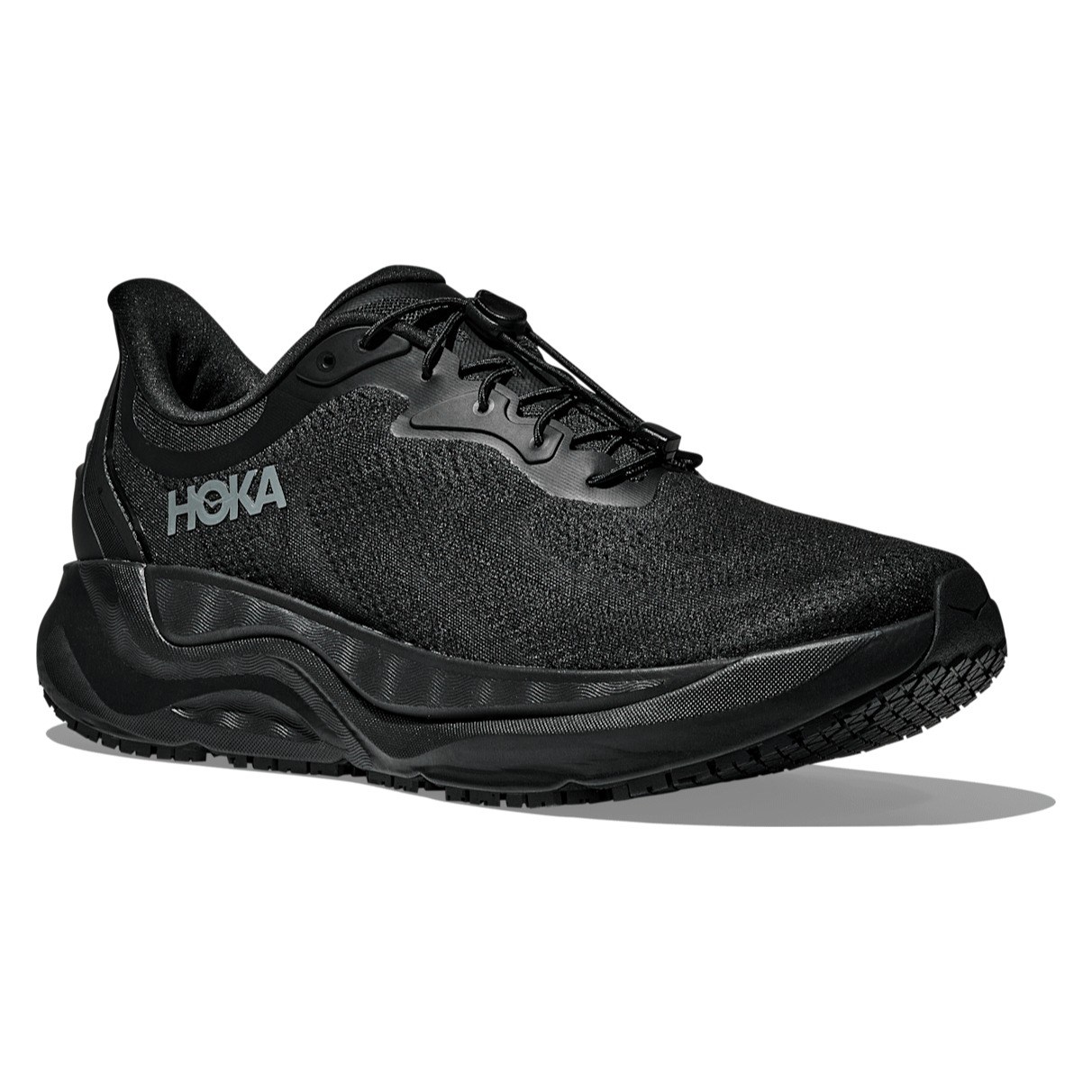 Hoka Arahi SR - Mens Walking Shoes - Black/Black - image 6