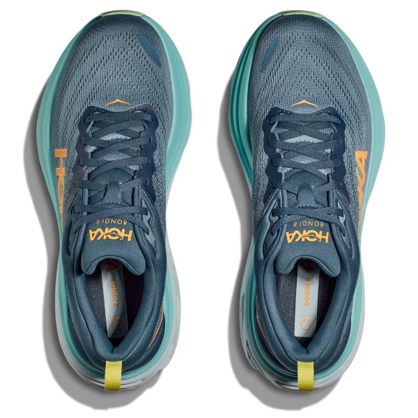 Hoka Bondi 8 - Mens Running Shoes - Real Teal/Shadow