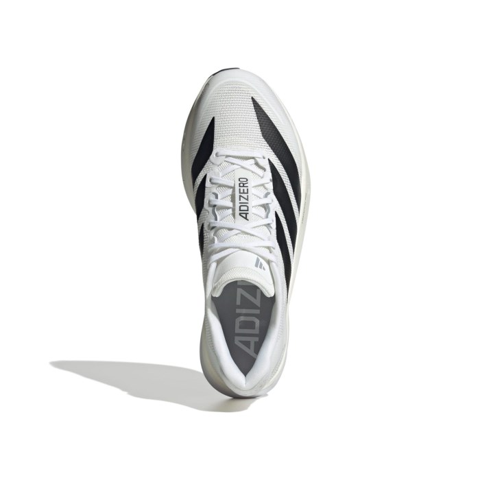 adidas Adizero Boston 13 - Mens Running Shoes - Cloud White/Core Black/Dash Grey - image 3