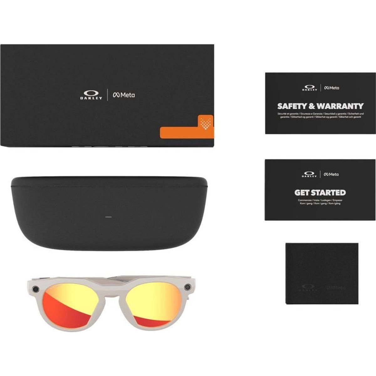 Oakley Meta HSTN - Warm Grey/Prizm Ruby