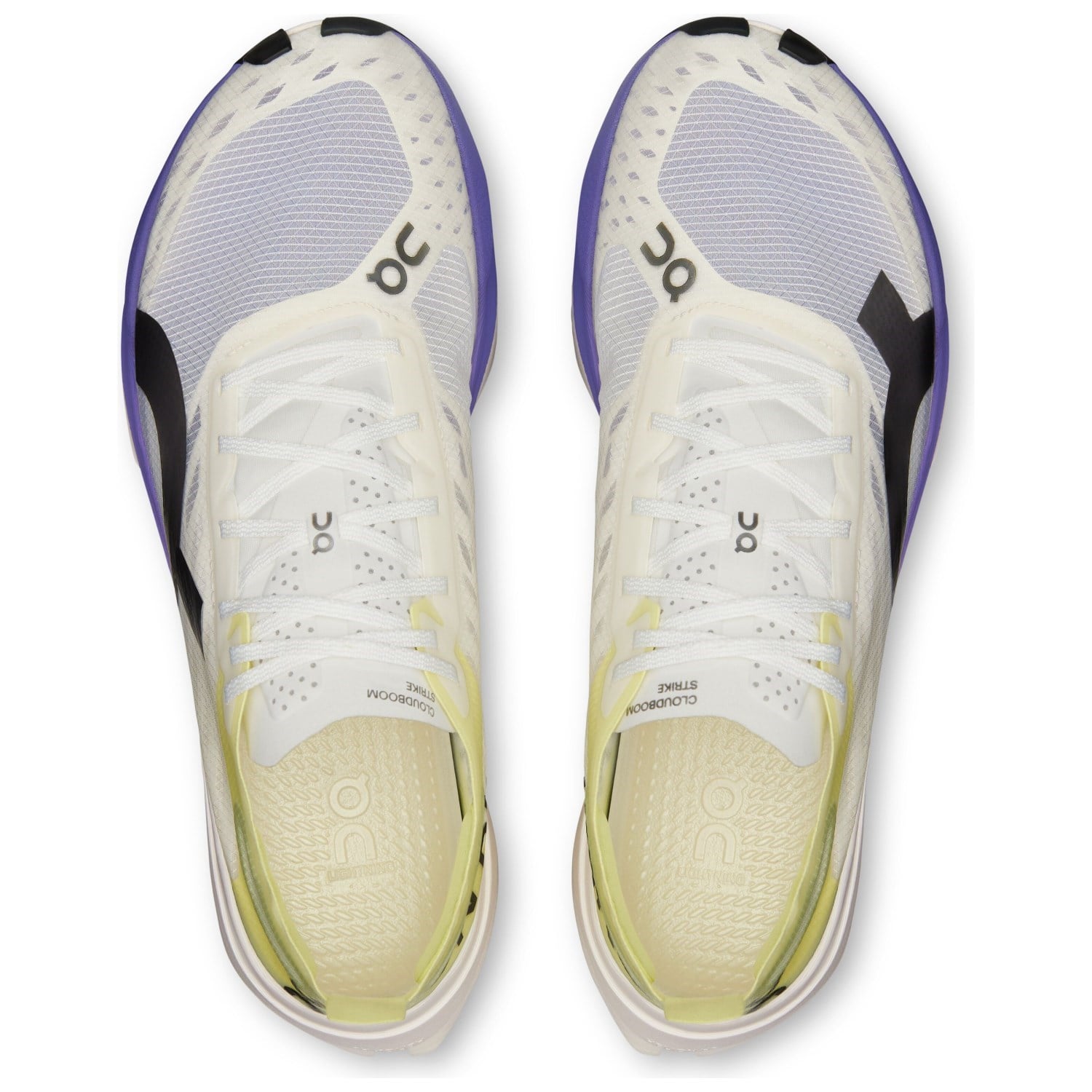 On Cloudboom Strike - Mens Road Racing Shoes - Juniper/Limelight