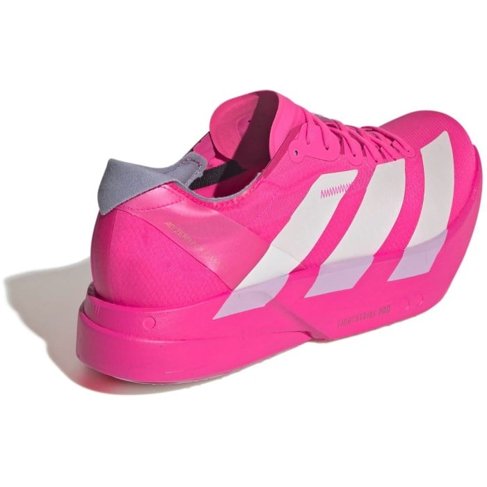 adidas Adizero Adios Pro 4 - Mens Racing Shoes - Shock Pink/Zero Metallic/Aurora