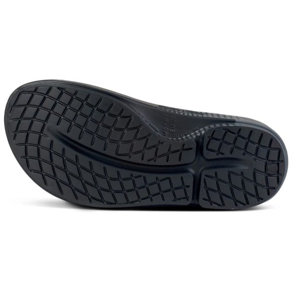 OOFOS OOAHH Sport - Unisex Recovery Slides - Black/Matrix