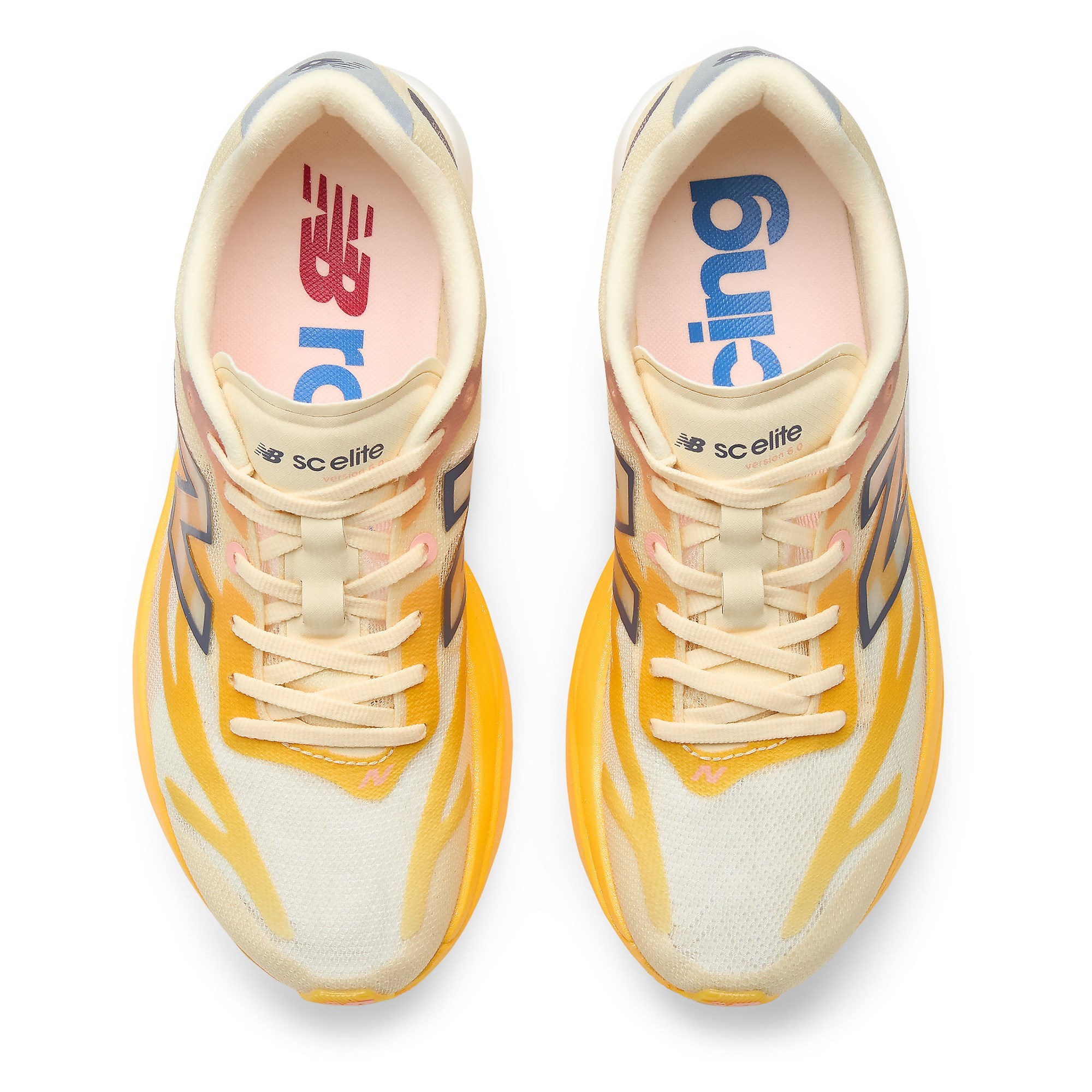 New Balance FuelCell Supercomp Elite v6 - Womens Racing Shoes - Satsuma Orange/Pink Lemonade - image 3