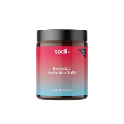 Sodii Everyday Hydration Salts Tub - 30 Serves - Raspberry