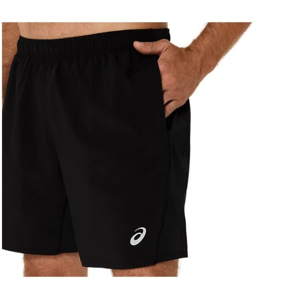 Asics Silver 7inch Shorts - Mens Running Shorts - Performance Black