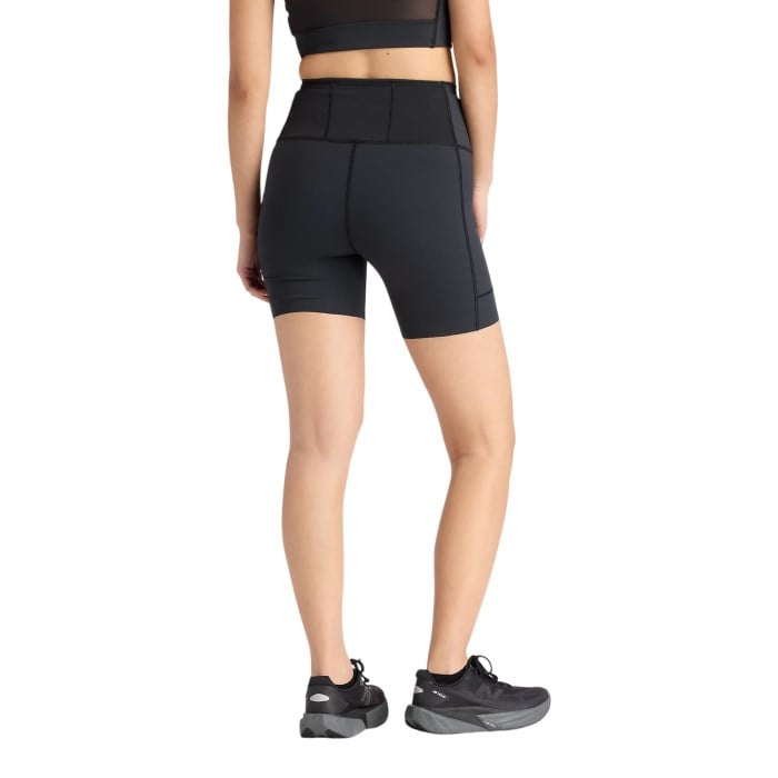 New Balance RC Elite Storage 6 Inch Womens Short Tights - Black - image 2